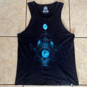 Mens into the am tank top size Large